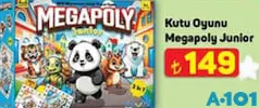 KUTU OYUNU MEGAPOLY JUNİOR KUTU OYUNU MEGAPOLY JUNİOR